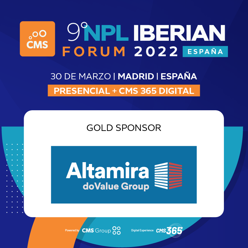 AltamiraInm's tweet photo. 🔵@AltamiraInm es patrocinador Gold del 9º NPL Iberian Forum, @CMSPeople 

🗓️ El 30 de marzo, participamos en dos paneles para debatir junto a otros profesionales:

🔷Pedro Valle-Domingues, Chief Growth Officer de Altamira
🔷 Mariano Chemes, Chief NPL’s Officer de Altamira https://t.co/LdBI6QbTuX
