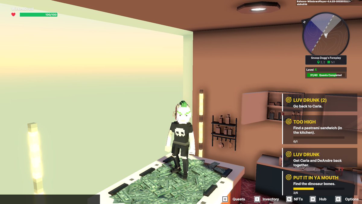 illAdvisedDuo's tweet photo. @TheSandboxGame I just participated in the daily #SandboxAlphaS2Contest for a chance to earn up to 1,000 $SAND! Starting March 16 - Take a money bath in Snoop Dogg Mansion. Check out my screenshot below!
👇 #SandboxAlphaS2 https://t.co/q6brg5gQqe