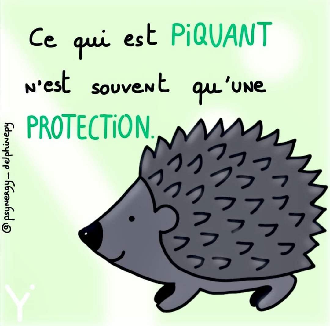 En général, lorsqu'une personne est désagréable, c'est qu'il y a une souffrance !

Une fois que nous avons intégré cela, nous voyons la personne autrement.

Nous savons mais elle, elle ne sait pas ! 😉
