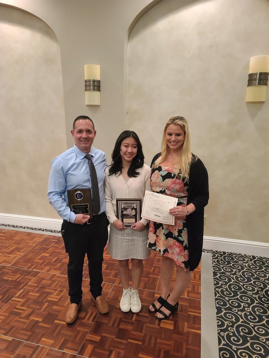 CoachJPurcell's tweet photo. CONGRATULATIONS 🥳🥳🥳
Alexandrea Agustin All-Section Gymnast 
AND
@vinsav31 COACH OF THE YEAR!!!

@BCSDGymnastics @BCSD_Athletics @brewsterschools https://t.co/1eB93Kn7Z1