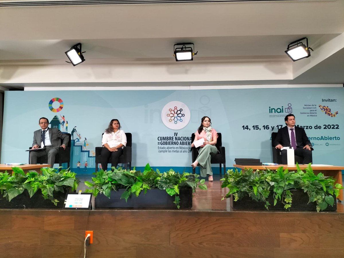 IDAIP_DURANGO's tweet photo. Concluye #Panel6 "Estado Abierto en contexto de seguridad nacional", moderado por la comisionada @PaulinaCompean1.
El objetivo fue proyectar la información en el 2030, considerando la integridad y permanencia del Estado Mexicano y seguridad nacional.
Cumbre de #GobiernoAbierto https://t.co/yoy0B68vSD