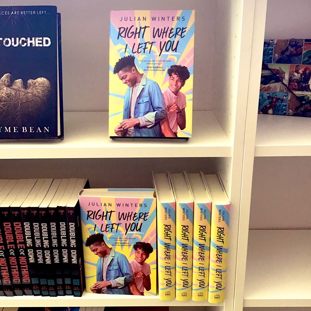 Right Where I Left has arrived! Have you picked up your copy? If not, we have them ready to ship, or in person pickup.
HuckAndPuck.com/product-page/r…
<a href="/julianw_writes/">Julian Winters is Kind of Here</a> #indiebookstore #youngadult #lgbtq #lgbtqia #BIPOC #BookTwitter