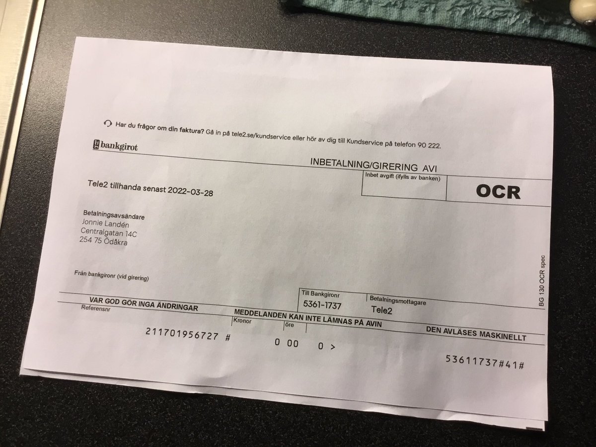 Köper en triss i morgon.