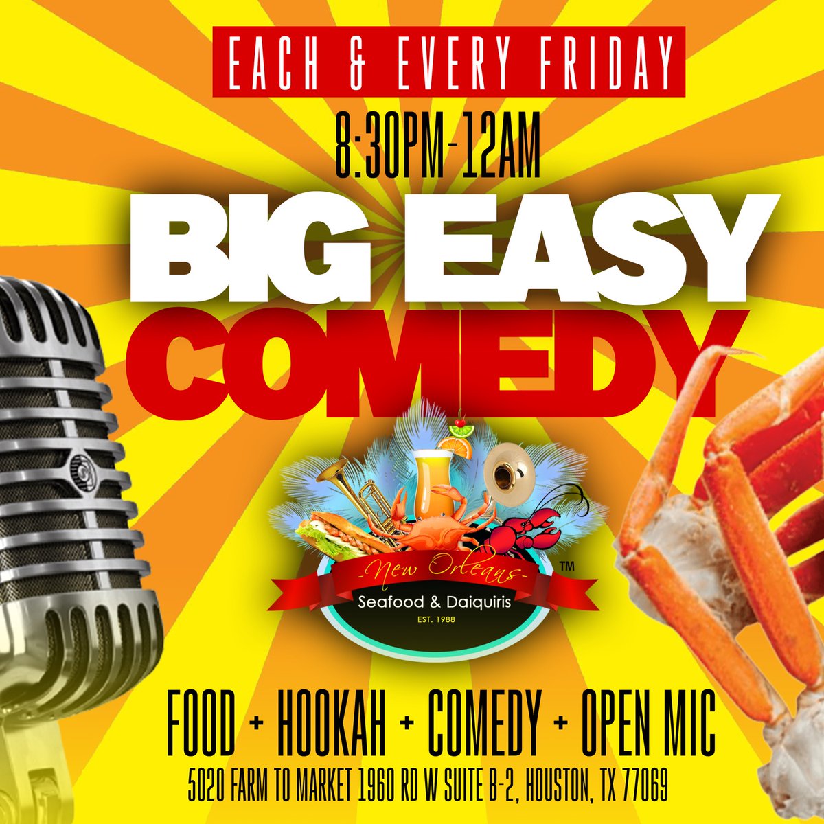 greatmind_94's tweet photo. Cash out Friday!!! Only way for comics to enter is for you to repost the flyer on all social media, invite invite invite first place $100, second place $50, third place $20. First 10 people to message me will be the ones to enter the contest. 
#comedy #Contest #win #funny https://t.co/DVTqqe3ZnE
