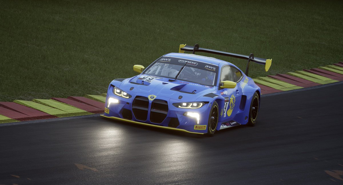 SimHaven's tweet photo. THANK YOU! We crushed our goal and raised over $250 for Ukrainian Relief during our 3 Hours of Spa Race! https://t.co/djfQkXuxGg