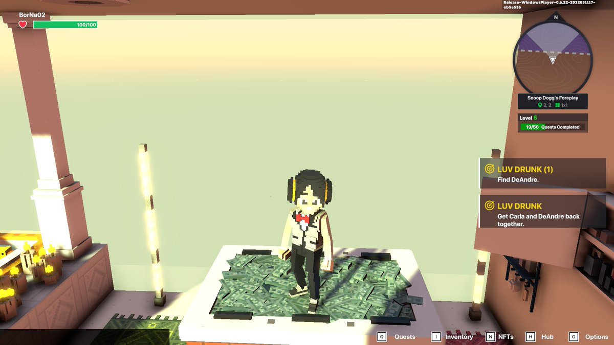 NFTFan30164713's tweet photo. @TheSandboxGame I just participated in the daily #SandboxAlphaS2Contest for a chance to earn up to 1,000 $SAND! Starting March 16 - Take a money bath in Snoop Dogg Mansion. Check out my screenshot below!
👇 #SandboxAlphaS2 https://t.co/AxxbXi9dYp