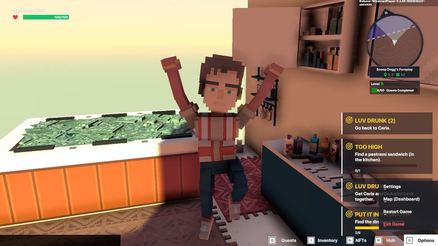 AnneCraven12's tweet photo. @TheSandboxGame I just participated in the daily #SandboxAlphaS2Contest for a chance to earn up to 1,000 $SAND! Starting March 16 - Take a money bath in Snoop Dogg Mansion. Check out my screenshot below!
👇 #SandboxAlphaS2 https://t.co/8D2R5BPa64