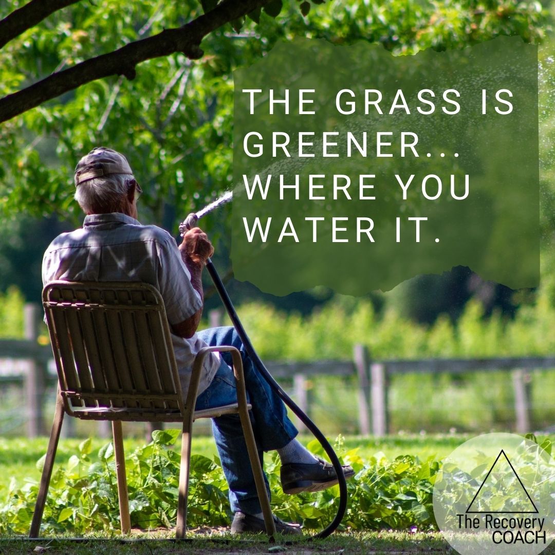 TheRecovCoach's tweet photo. ✅IT WORKS IF YOU WORK IT.✅⁣⁣⁣
⁣⁣⁣
The grass may appear more vibrant and lush on the other side of the fence. But, it's not your lawn.⁣⁣⁣
⁣⁣⁣
You, too, can enjoy beautifully green grass if you provide the TLC it requires.⁣⁣⁣
⁣⁣⁣
The same is true in #recovery. https://t.co/thbGgcYIbY