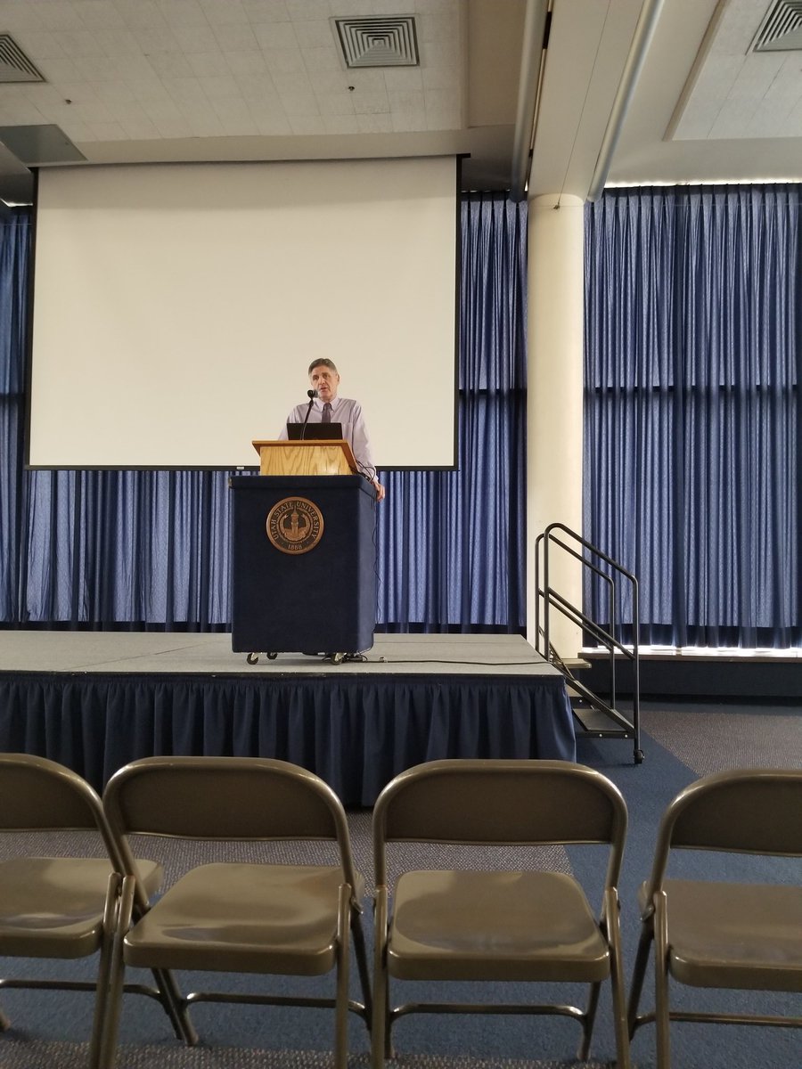 Soop_Poop's tweet photo. Thank you to Dr. Eric Olsen, the VP for student affairs here at @USUAggies, for his great talk on university postvention!
#PostventionIsPrevention https://t.co/ivGuzJPieL