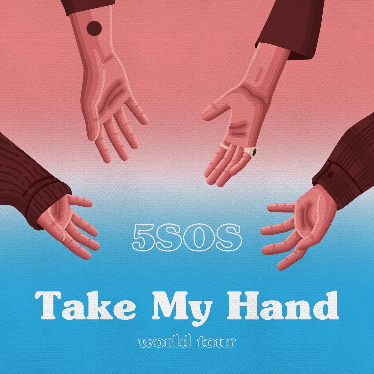 giudallenuvole's tweet photo. okay, I created this illustration inspired by 5sos new tour poster 👉👈

honestly I’m super excited for the start of the tour!
I can't wait to feel alive again ✨💘

@5SOS @Ashton5SOS #TakeMyHandWorldTour #COMPLETEMESS https://t.co/tK6mL2rV5i