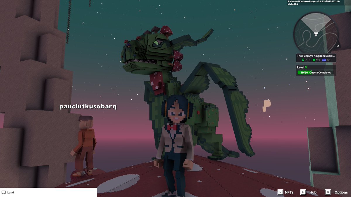 NFTFan30164713's tweet photo. @TheSandboxGame I just participated in the daily #SandboxAlphaS2Contest for a chance to earn up to 1,000 $SAND! Starting March 15 - Selfie with the mushroom dragon. Check out my screenshot below! 👇 #SandboxAlphaS2 https://t.co/vnHwvCoiLp