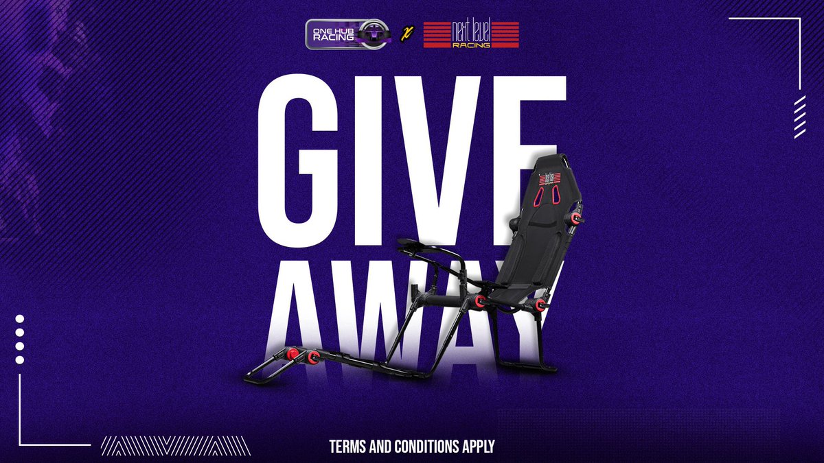 OneHubRacing's tweet photo. 🚨 HUGE GIVEAWAY 🚨

**WIN A @nextlvlracing GT LITE 🎁**

👉 To CELEBRATE our enhanced sponsorship with NRL &amp; Season 20 we’re giving away a GT LITE ‼️

✅ FOLLOW US
✅ FOLLOW @nextlvlracing 
🔁 RETWEET OUR S20 LAUNCH TWEET BELOW ⬇️

🍀 GOOD LUCK 🍀

*T&amp;C’s Apply. Ends March 31st. https://t.co/vnJkdjGX0S