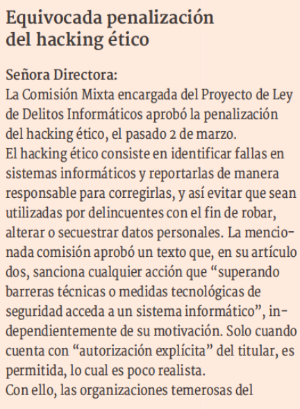 AlianzaCiberseguridadCL tweet media