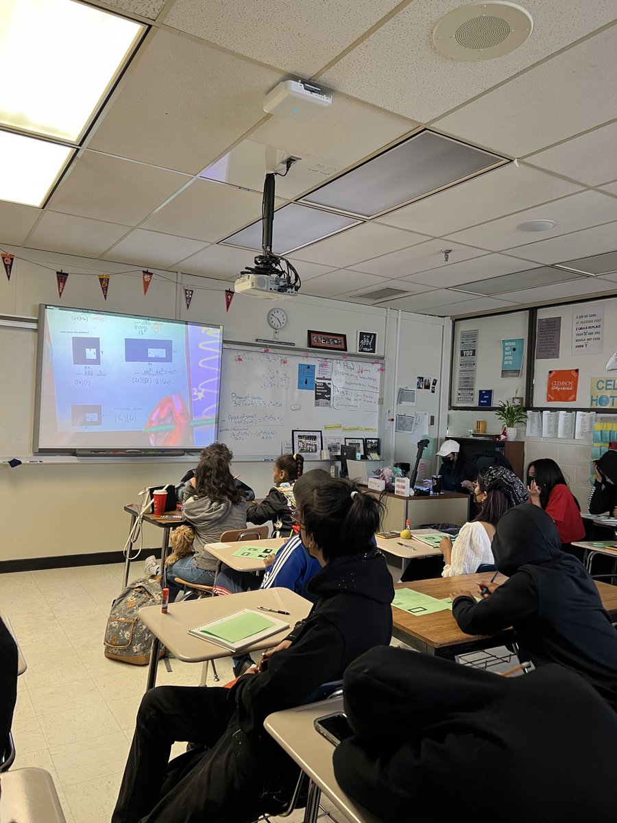 Had a couple of guest teachers in 2nd period today!