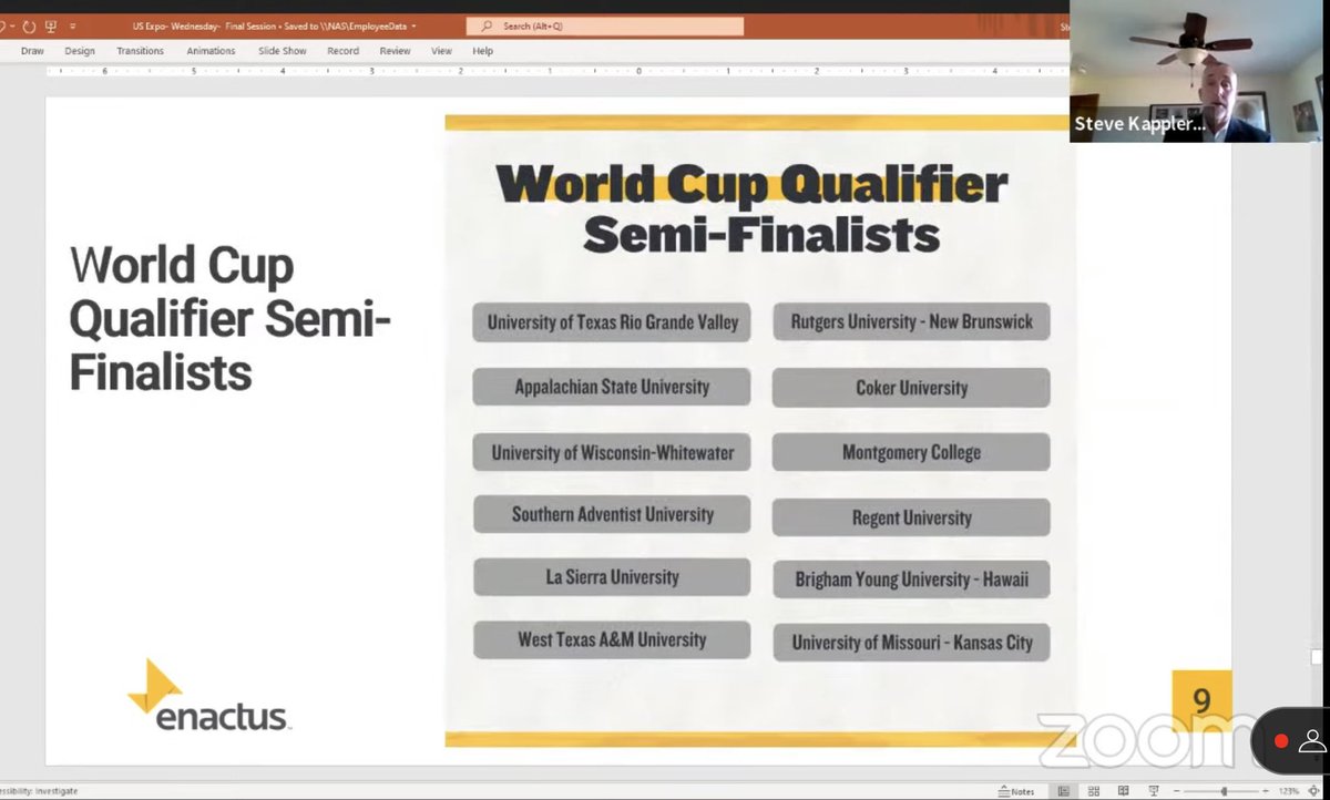 Our team is so excited and honor to advanced on to the next round! Congratulations to the other eleven teams as well! See you soon Long Island!🐍 #Top12 #EnactusUSA