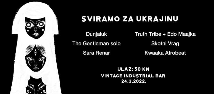 Mini festival za Ukrajinu u suradnji <a href="/SOLIDARNAhr/">Zaklada SOLIDARNA</a> i Vintage Industrial Bara. Ulaznice u prodaji od sutra. Budem vas još podsjetila.
FB event: fb.me/e/2uaUe8NM0