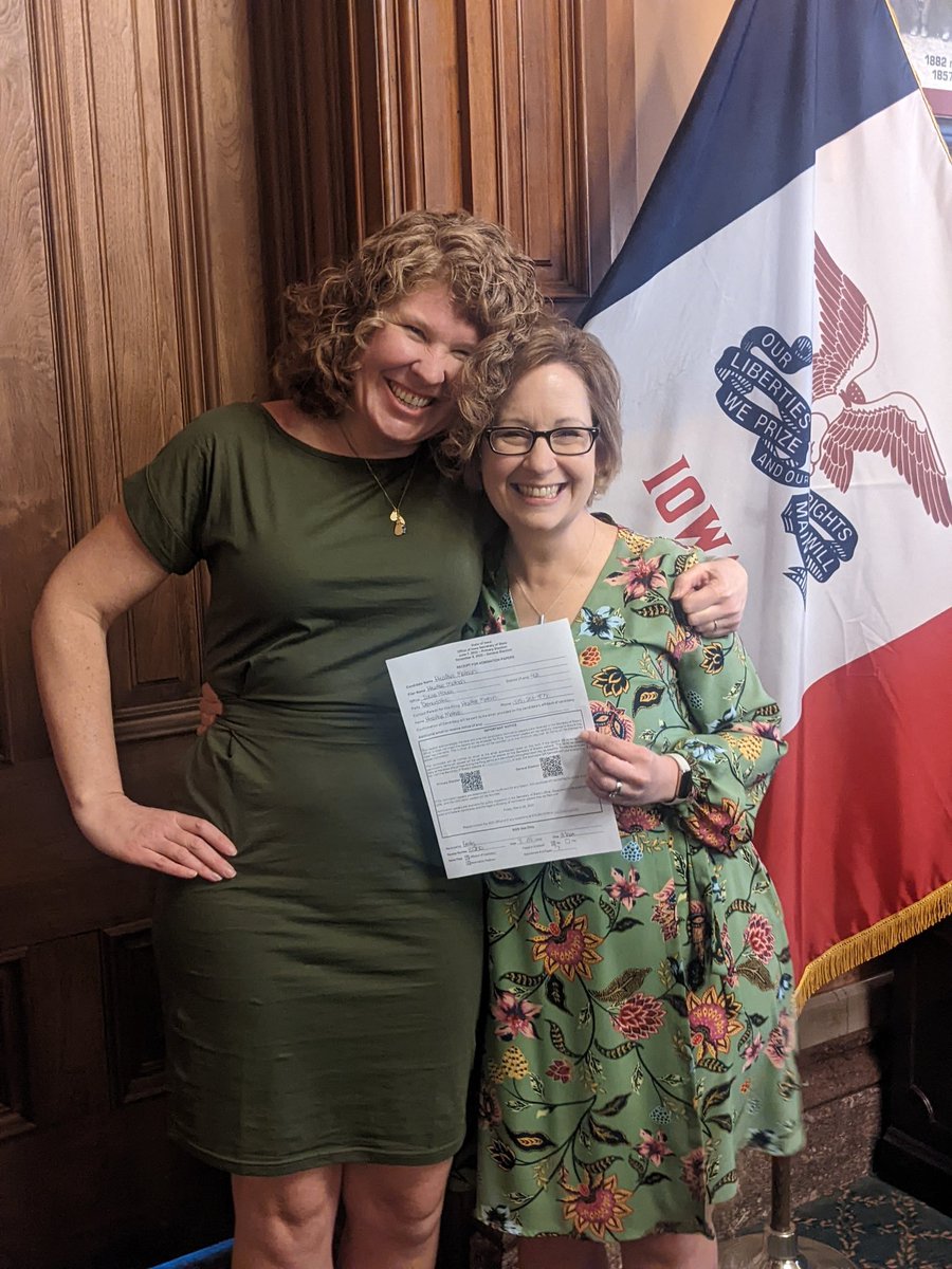 MatsonForHouse's tweet photo. We made it official: my name will be on the ballot in #HD42! Thanks to everyone who signed my nomination petition & an extra thanks to my dear friend & campaign treasurer @erinliz03 for being with me to capture the moment!
Join us ➡️ https://t.co/8efLLMnaYc
#TogetherWithHeather https://t.co/W5DdynHfBe