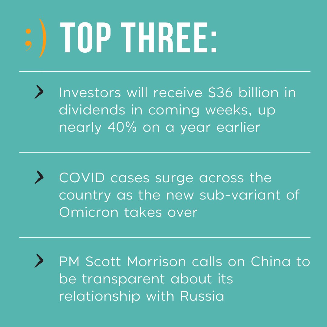 PodcastFear's tweet photo. Here are today's top three... but the best would have to be the US Senate voting to make daylight saving time permanent.

Plus @CoverMore boss Cara Morton on how COVID has changed the travel insurance business.

Apple - https://t.co/cixZ7zutEH
Spotify - https://t.co/PgXgmrKIIc https://t.co/7Fb15zou44