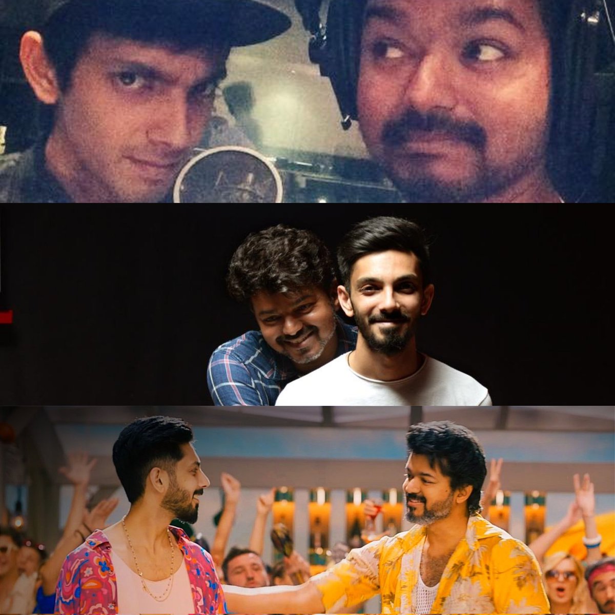 2014 - #SelfiePulla 🤳
2021 - #KuttiStory ❤️
2022 - #JollyOGymkhana 🕺

#Beast @ActorVijay @anirudhofficial