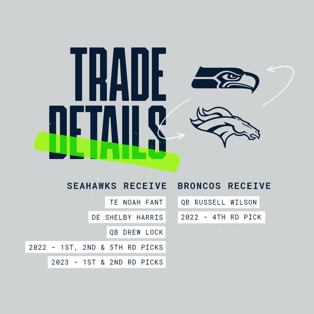 seattle seahawks trade