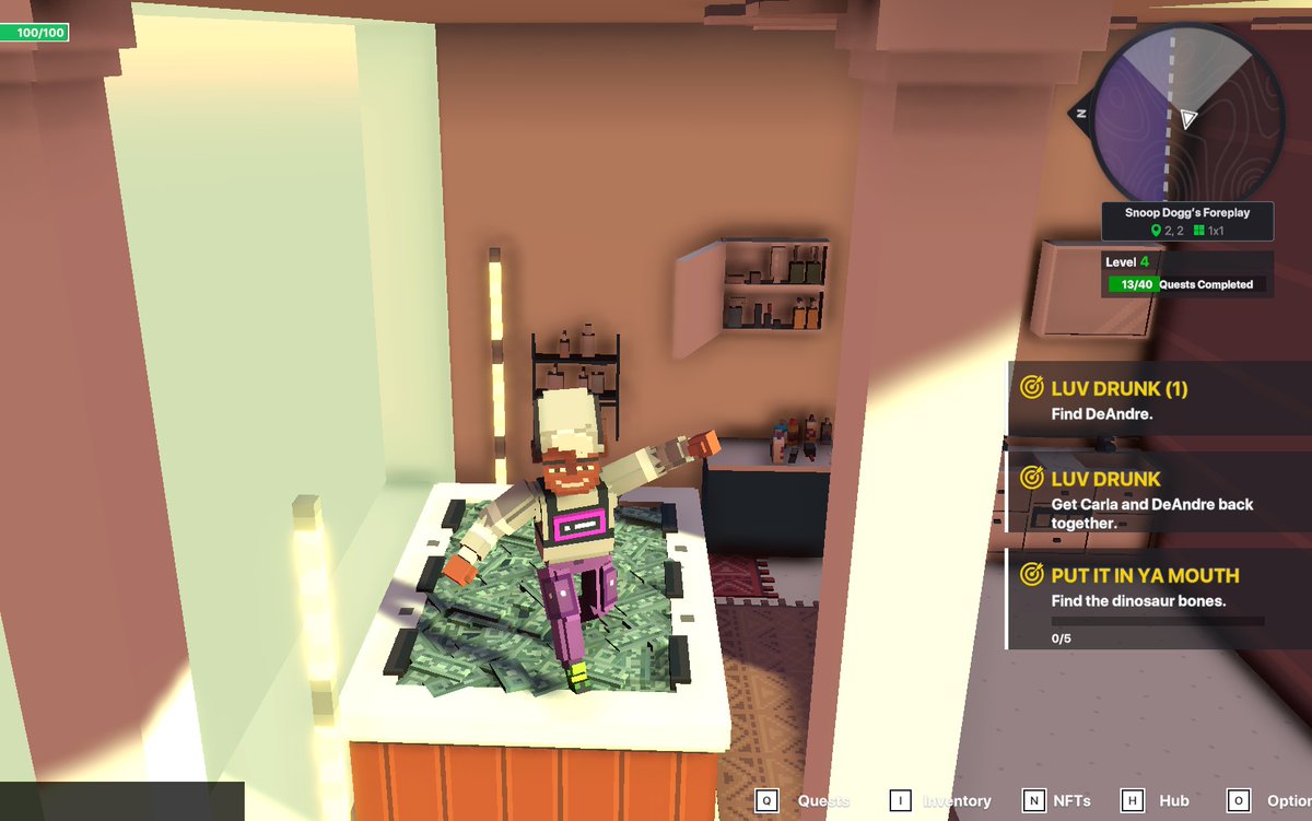 VicttorHagg's tweet photo. @TheSandboxGame Free-to-play and you will earn! I just participated in the daily #SandboxAlphaS2Contest for a chance to earn up to 1,000 $SAND! Starting March 16 - Take a money bath in Snoop Dogg Mansion. Check out my screenshot below!
👇 #SandboxAlphaS2 https://t.co/ETkIgfZ6uT
