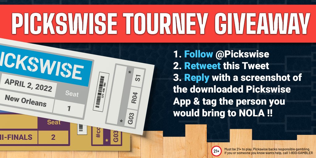 Pickswise on Twitter "LAST CHANCE TO ENTER OUR TITLE GAME TICKET