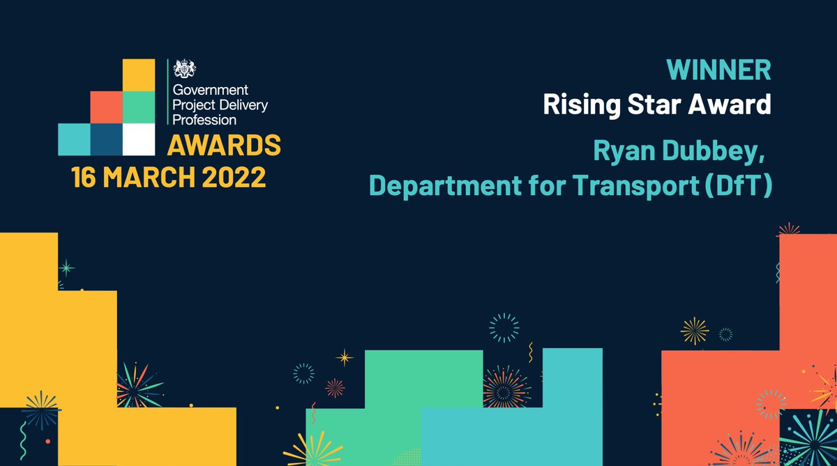 NISTAgov's tweet photo. Ryan Dubbey, Assistant Project Manager from the @transportgovuk has won the 2022 Rising Star Award! 🌟 Congratulations to Ryan who is a shining example of what an apprenticeship can deliver 🎓 #ProjectDeliveryProud https://t.co/bfRjxe66P5