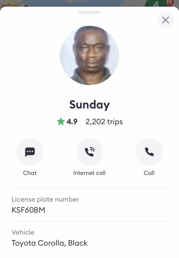 DeBigJ0L's tweet photo. If every #ulber drivers could be as friendly and kind as this Man; then he deserves more than 1m ⭐️ Star rates.
#ulber 
#bolt #mrsunday https://t.co/a4PietrRvC