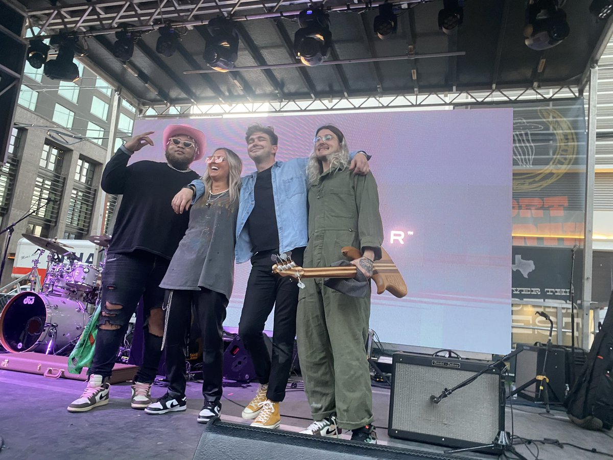 averiburk's tweet photo. #sxsw was absolutely insane… thank you @VisitFortWorth for believing in me.  🥺 https://t.co/VPH6xZIDzX