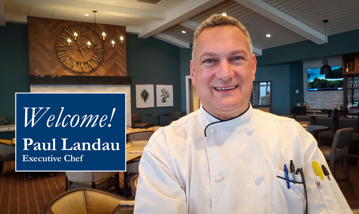 We are excited to welcome Chef Paul Landau as our new Executive Chef at TPC River Highlands! Chef Paul brings 20+ years of experience in over 16 countries and speaks 5 different languages. We are thrilled to welcome Chef Paul and his wife Lidia to #TPCRiverHighlands! 👏 👏👏