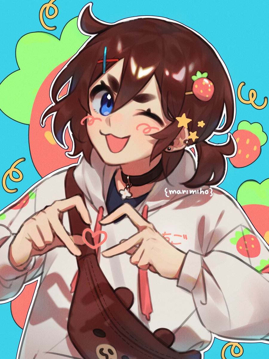 ꒰ #oc ꒱
いちご !!🍓❤️