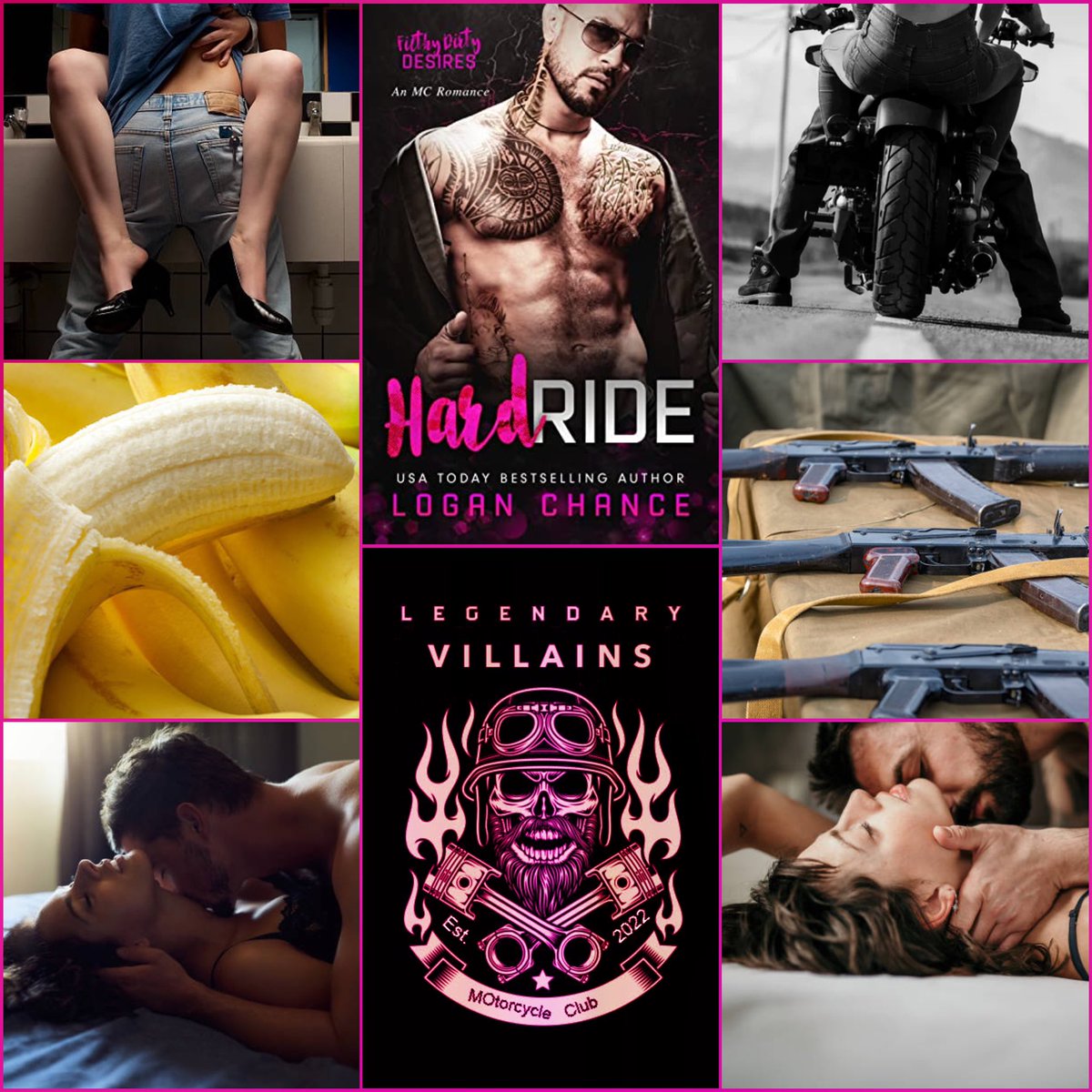 Moms_Book_Xscap's tweet photo. #ReleaseBoost
Get ready to rev your heart into overdrive. Meet Betty and Silas in 𝐻𝐴𝑅𝐷 𝑅𝐼𝐷𝐸 (#FilthyDirtyDesires) by @LoganChance85.
See our blog post for detail and review. https://t.co/3wBlBERYgc
#LoganChance #HardRide #MCRomance https://t.co/2vbx55LzLA