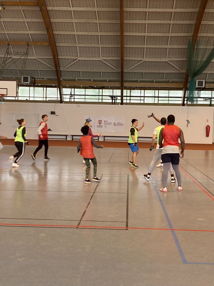 ufolep86's tweet photo. ‼️Sport-société‼️🔥
Événement sportif, organisé au @CREPS86 par les stagiaires BPJEPS pour les publics Ufolep accompagnés de leurs structures (Audacia, Viltais,PJJ)
Merci à vous toutes et tous partenaires et participant(e)s 😀💪
@UFOLEP @poitiersfr (projet BPI) https://t.co/s15YKHLAl6