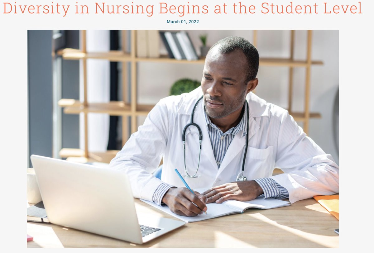 SarahMBelcher's tweet photo. #Diversity in #nursing begins at the student level via #ONSVoice @oncologynursing
https://t.co/y2wTCtyBT4 https://t.co/lQhCgaF4XG