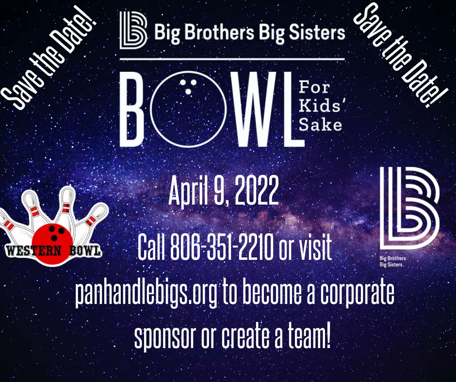 There are still many spots open for our 5:30 and 7:45 shifts! If you would like to be a Corporate Sponsor or create a team, you can do that at panhandlebigs.org/web/index.php?…. If you are interested in supporting Big Brothers Big Sisters, don't walk, run to your computer and sign up now!