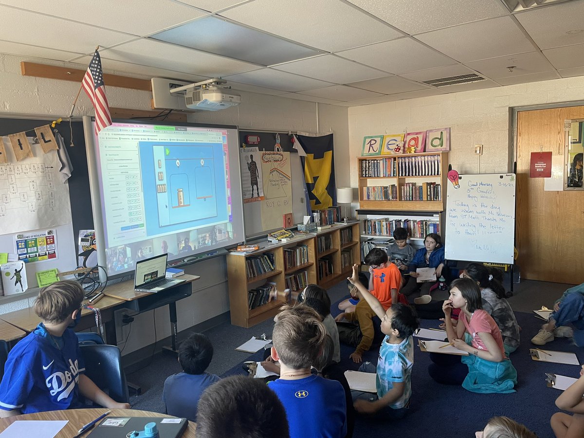 One of our students wrote a persuasive essay to <a href="/STMath/">ST Math Educator? Follow us on MINDEduOrg!</a> , to give some feedback. Not only did we receive a letter back, but we also met with the ST Math game designing team on zoom! We became “Junior Game Designers” &amp; gave feedback on never seen before puzzles! 🐧🧩<a href="/ProvidenceES/">Providence Panthers</a>