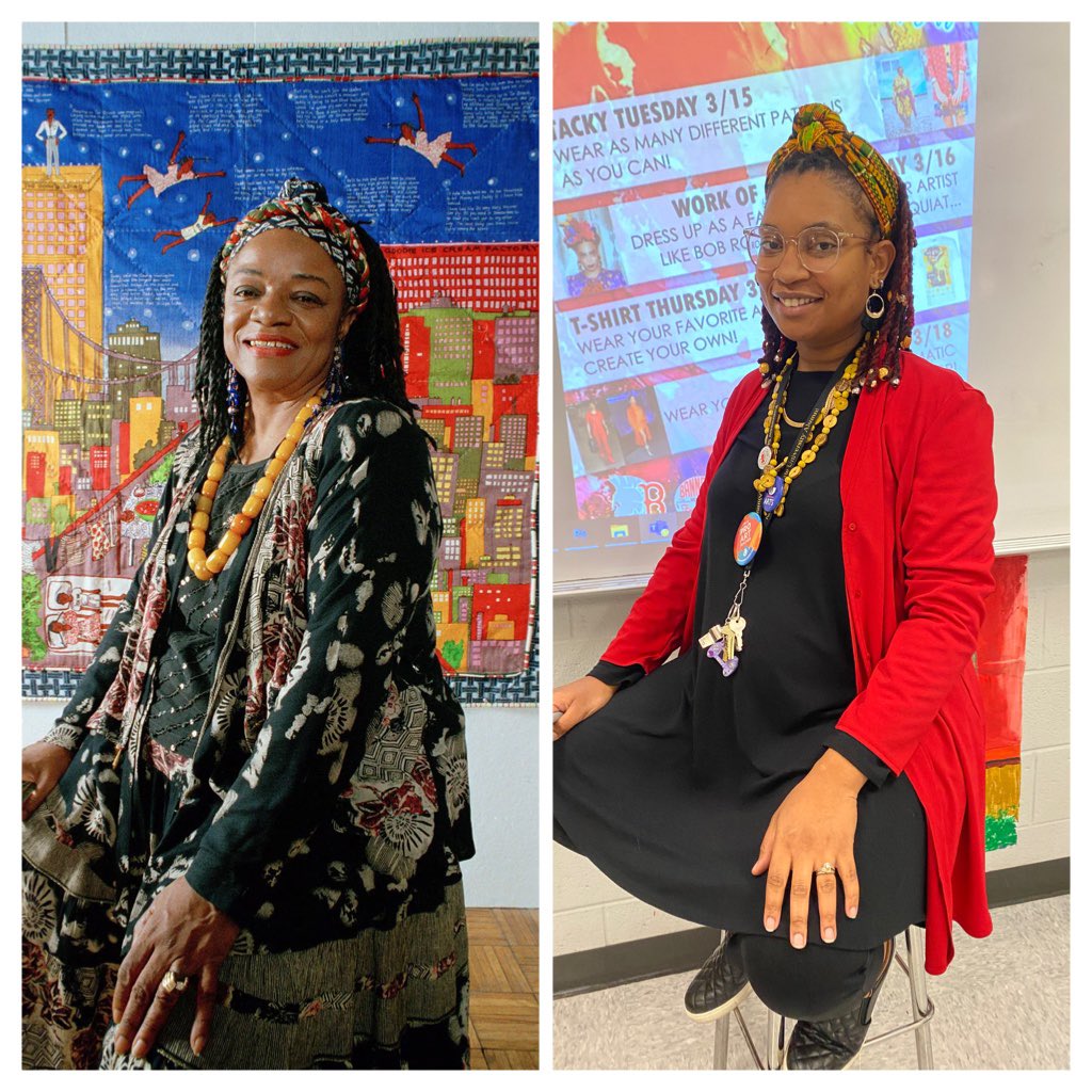 LetsGoghSkeete's tweet photo. Work of Art Wednesday as @FaithRinggold ❤️ #YAMSpiritWeek https://t.co/pxi00LR0Z0 https://t.co/m1vnlqNRfD