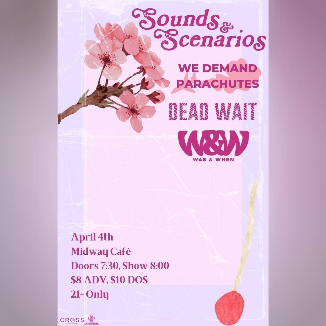 Super stoked to welcome @DeadWaitMa to this bill on April 4! See you at @themidwayjp 🤘