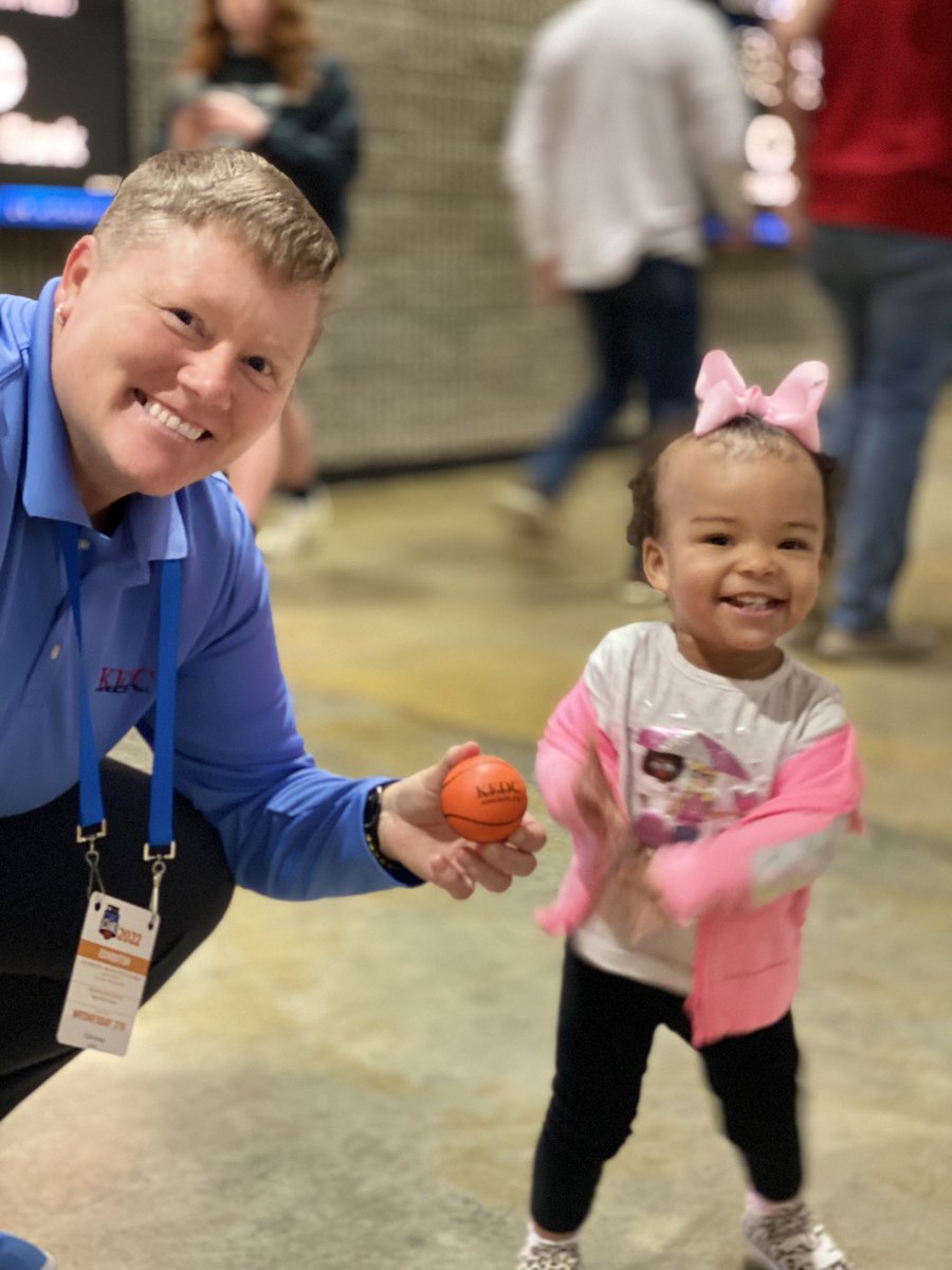 Look at this cutie.  This little one was so excited to get a KEDC squishy basketball.  #SmileBig #WeAreKEDC