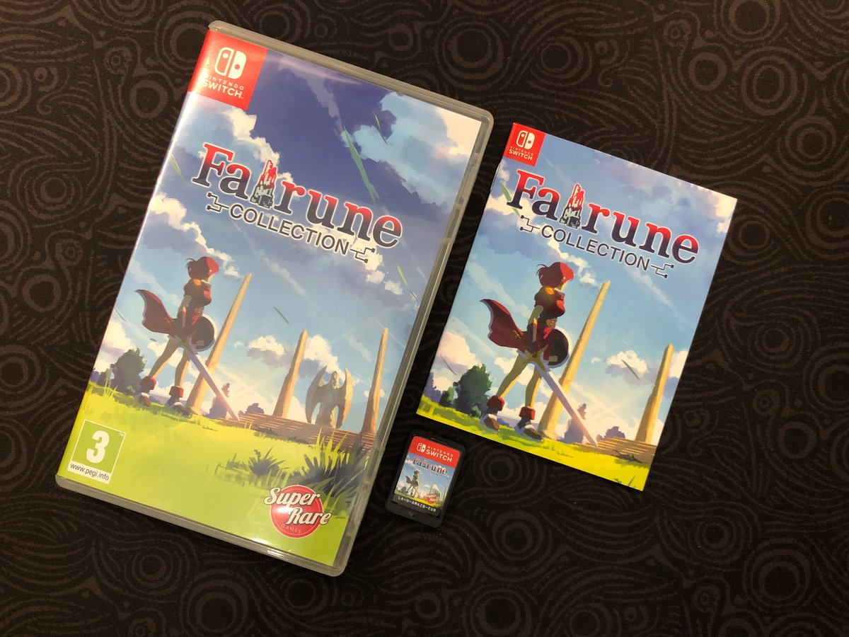 TrunerGruenwald's tweet photo. Managed to finally, FINALLY track down a "decently" priced copy of @skipmore's #FairuneCollection. Absolutely lovely games and I simply couldn't resist having it in my collection. Really nice release, too. Only had to pay about twice the original price, but it was well worth it. https://t.co/XvR2OLZ0oW