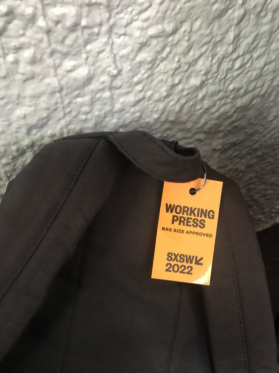 WHRB's tweet image. Working press or pressly working🤔 #sxsw