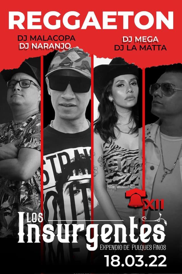 Todo listo para el 12vo aniversario de <a href="/lapulcata/">pulqueriainsurgentes</a> Los Insurgentes. Del 18 al 20 de marzo. Este fin de semana! No cover! RT chicos!