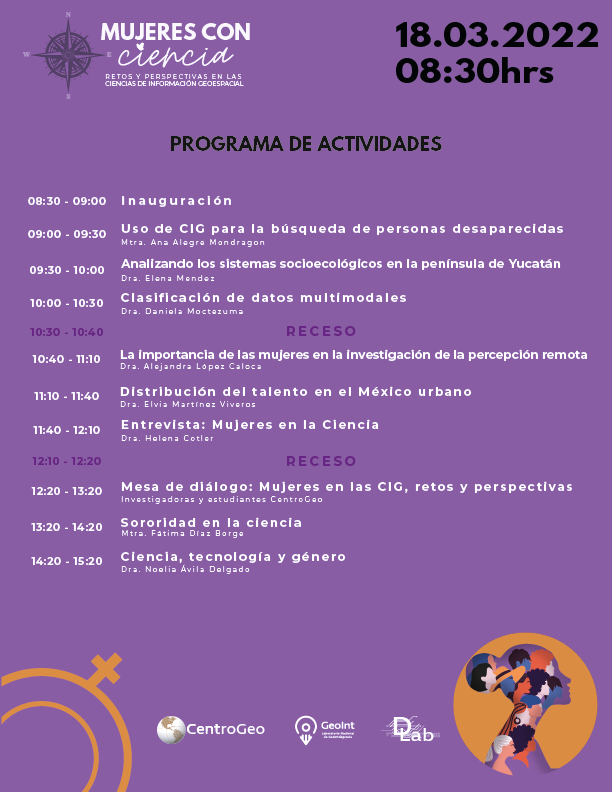 igiscConference's tweet photo. No te pierdas el evento Mujeres con ciencia: Retos y perspectivas en las Ciencias de información Geoespacial, el viernes 18 de marzo a través de la plataforma Gather Town.

https://t.co/cVRrHONsVA https://t.co/pz0ktSRqoV