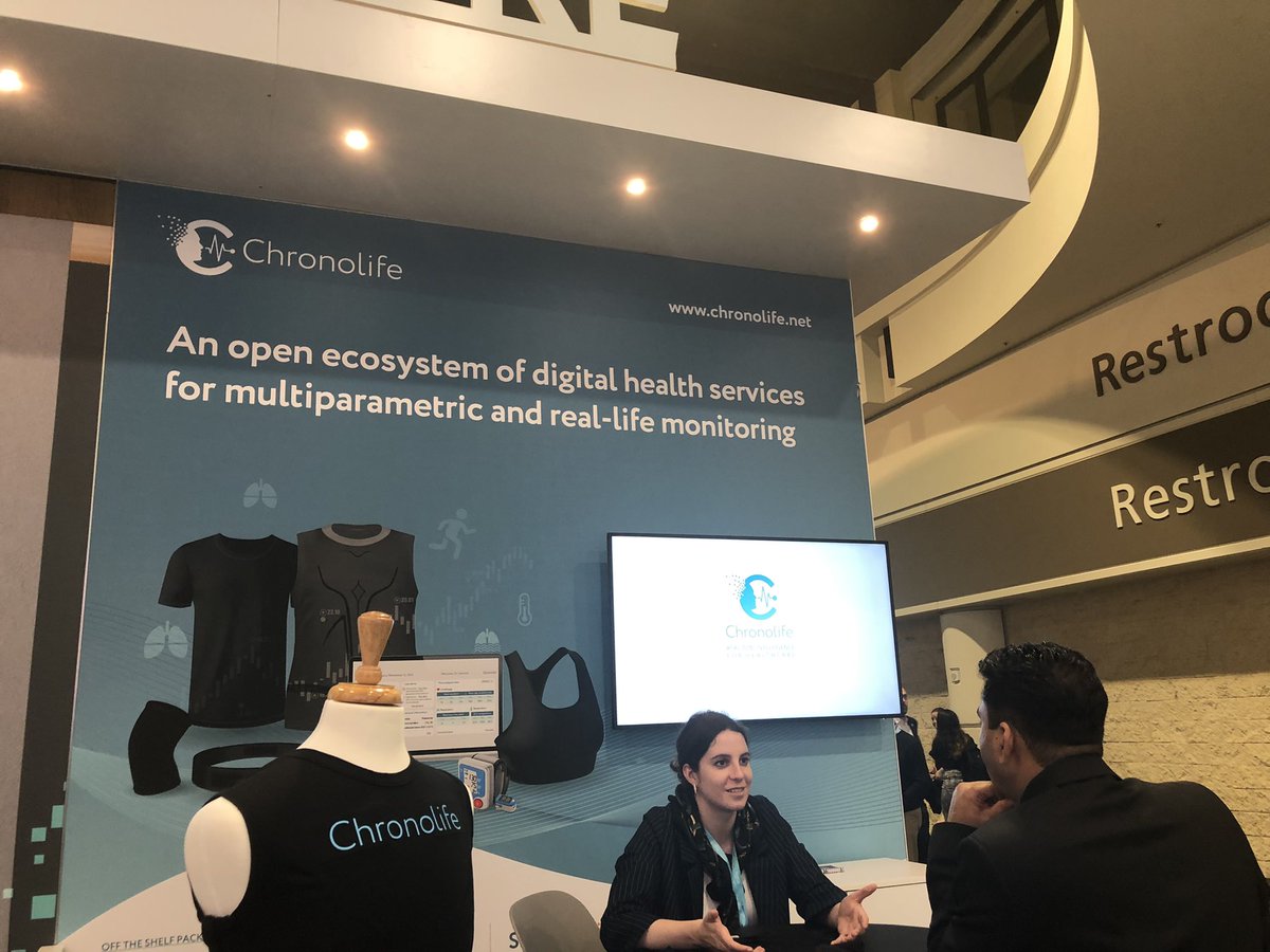 Danielle Siarri (@innonurse) on Twitter photo #himss22 really cool medical grade #wearable <a href="/ChronolifeAI/">Chronolife Healthcare</a> they speak both #french and #Anglais merci. The devices can be used for sport as well #himss22 really cool medical grade #wearable <a href="/ChronolifeAI/">Chronolife Healthcare</a> they speak both #french and #Anglais merci. The devices can be used for sport as well