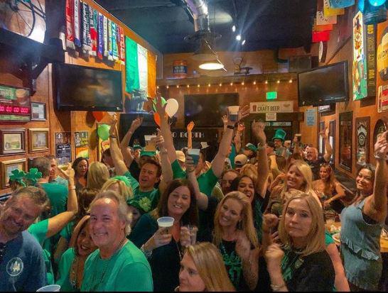 PatsysPub's tweet photo. Have an authentic Irish experience on St. Patrick's Day! Irish Food, Great Drinks, 4 Bars, Live Music, DJ &amp; Dancing Purchase a $5 all-day access pass to the fun on the day you arrive. https://t.co/D15088ntpB
