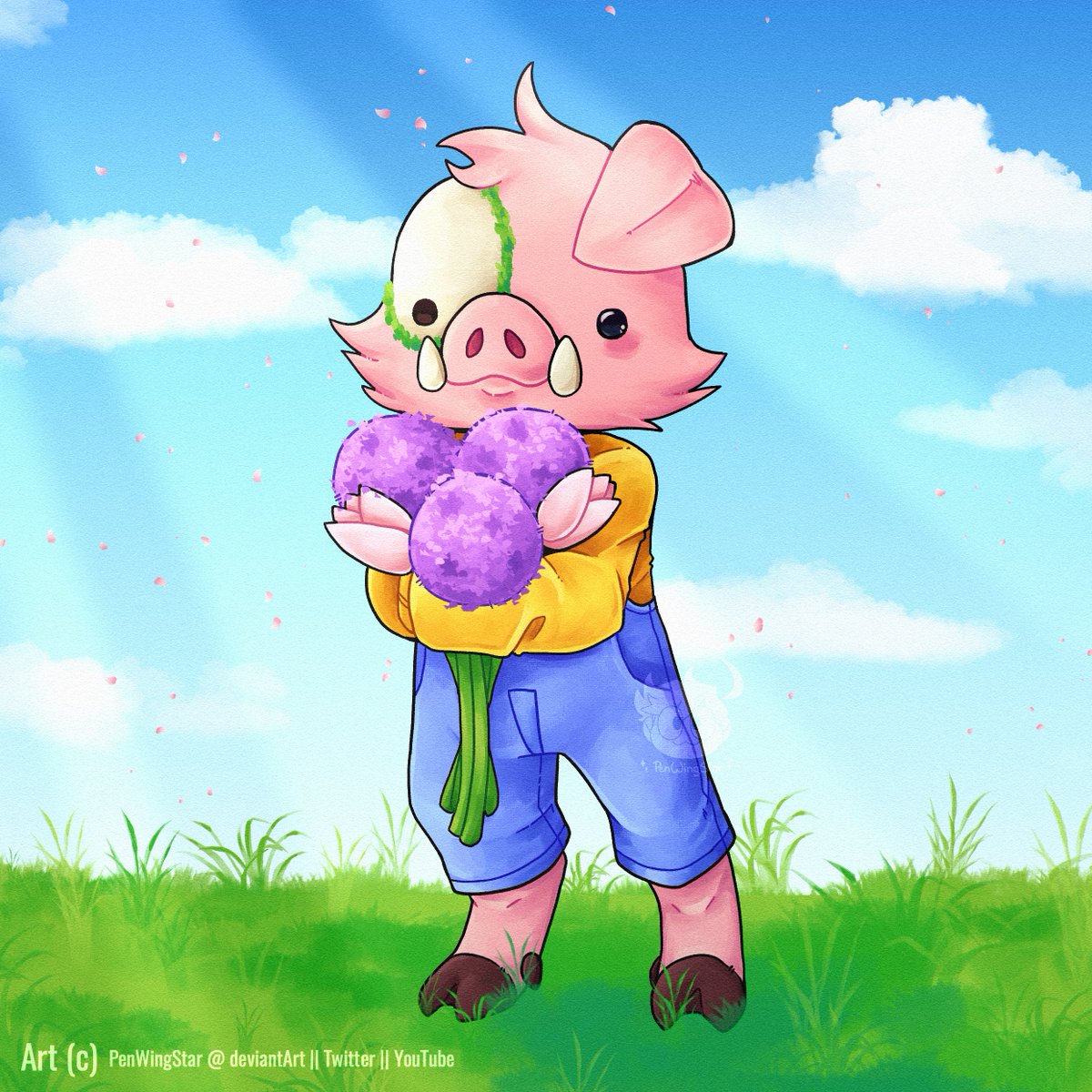 PenWingStar's tweet photo. spring time 🌷☀️
[ RTs appreciated ]

#michaelfanart #beeduofanart #dsmpfanart https://t.co/Q84m0O8vrA