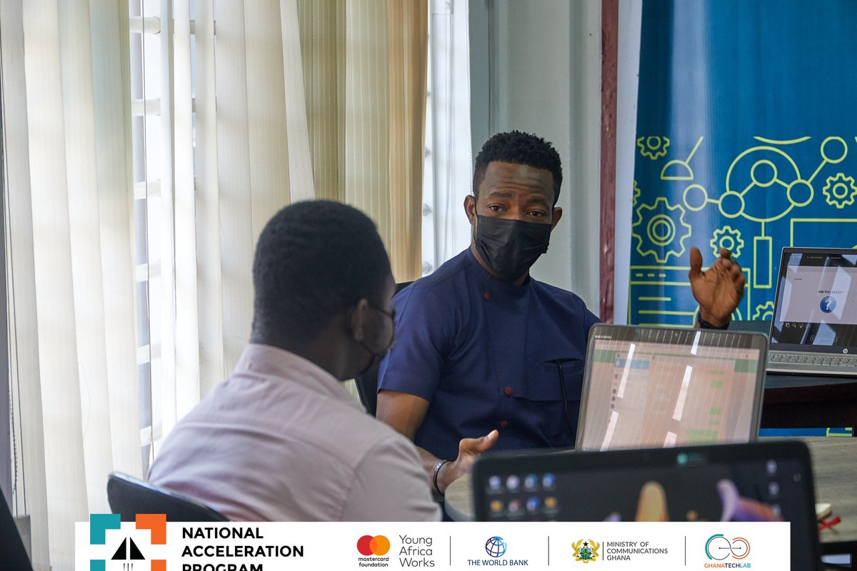 National Acceleration Program

Today, startups engaged in an expert advisory session facilitated by Prince Kelly Anyomitse, Founding Partner of Startup Lounge Africa.

The session exposed them to investor pitch construction and the dos and don'ts of pitching.

#GTLAccelerator