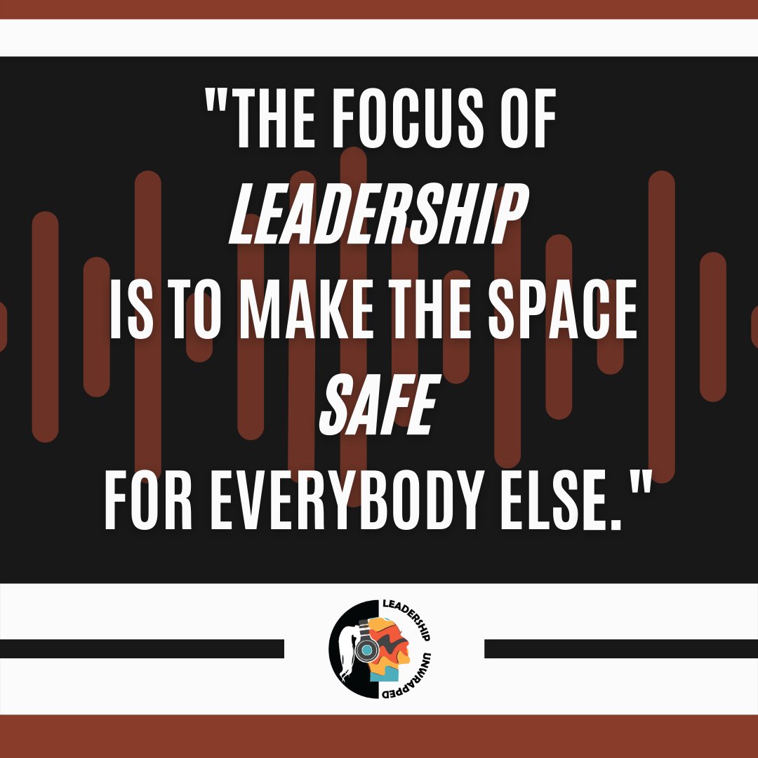 Our favourite quote from Episode 1 of Leadership Unwrapped.

<a href="/LeaderUnwrapped/">Leadership Unwrapped</a>