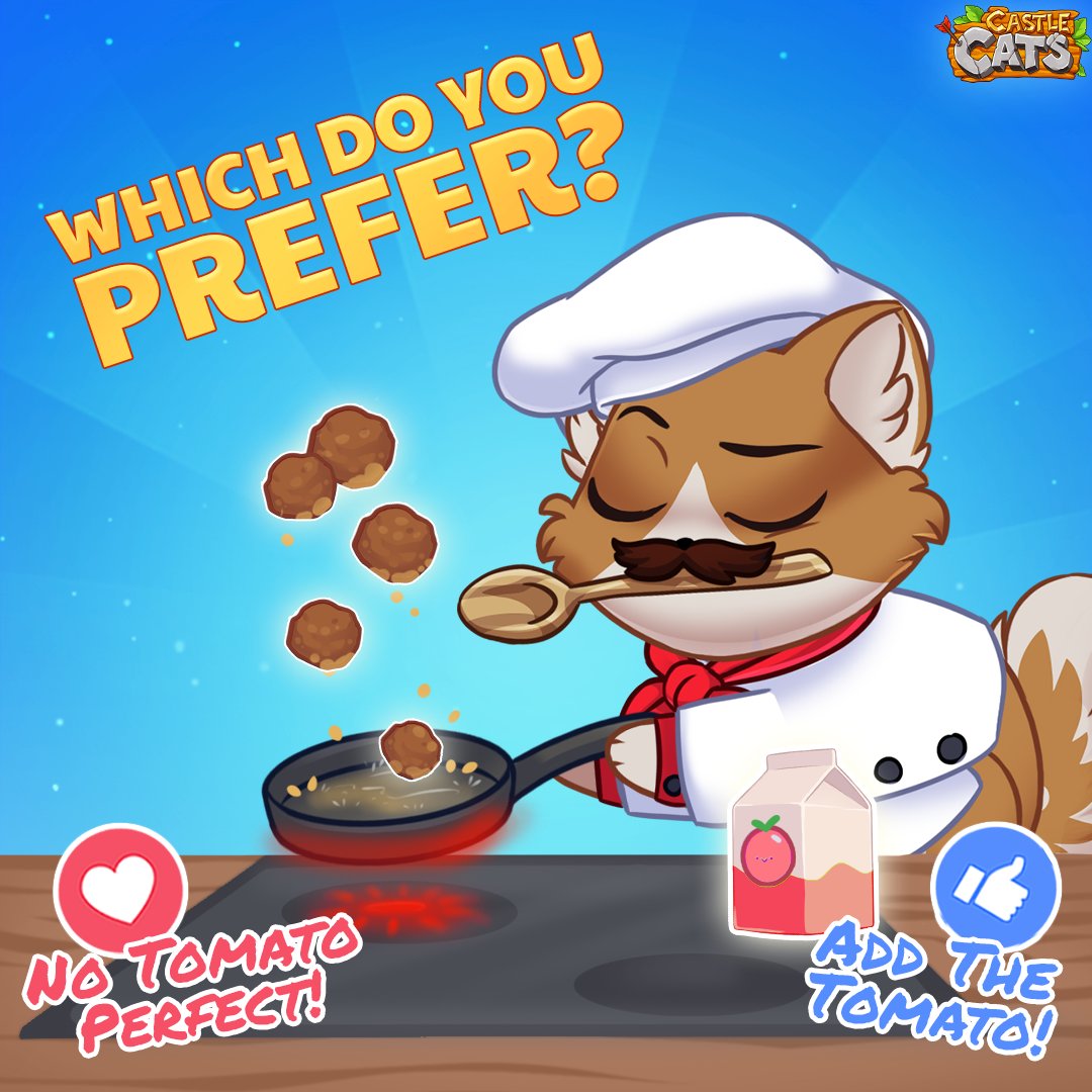 castle_cats's tweet photo. Gordon is cooking up some mighty fine meatballs for #NationalMeatballDay! 🍖✨ Do you like meatballs, or are they overrated? 👀 What's the best way to cook them? Give us your best tips in the comments! 💬 #CastleCats #ItalianMeatballs #SwedishMeatballs https://t.co/HcKFk2syq4