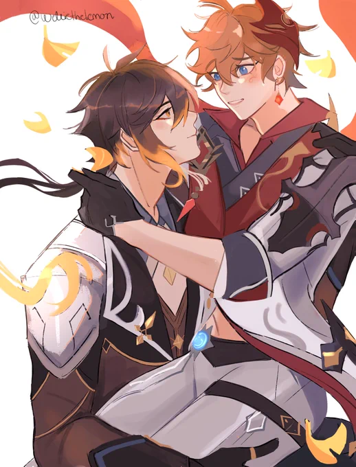 "Sorry Zhongli there was…something in your hair"

#chili 